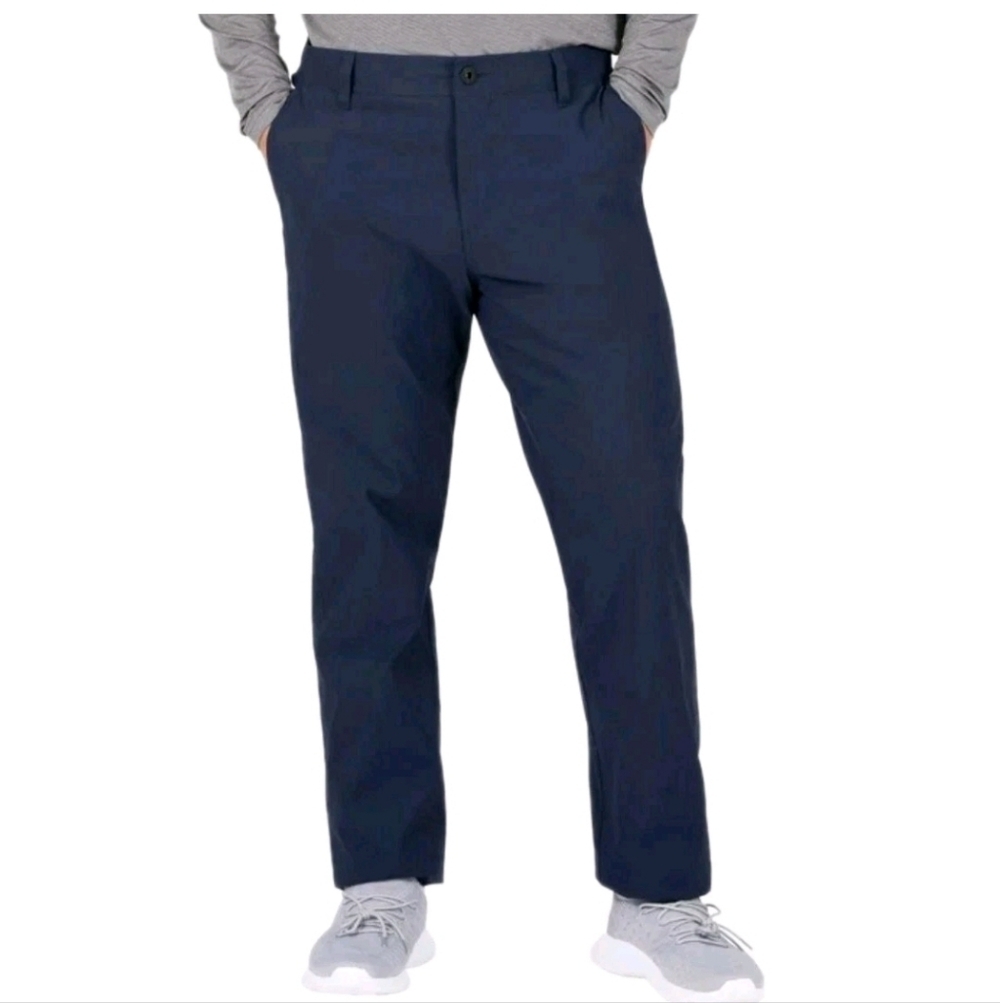 Men's Fleece Lined Pants - Gerry - Blue - 30W X 32L